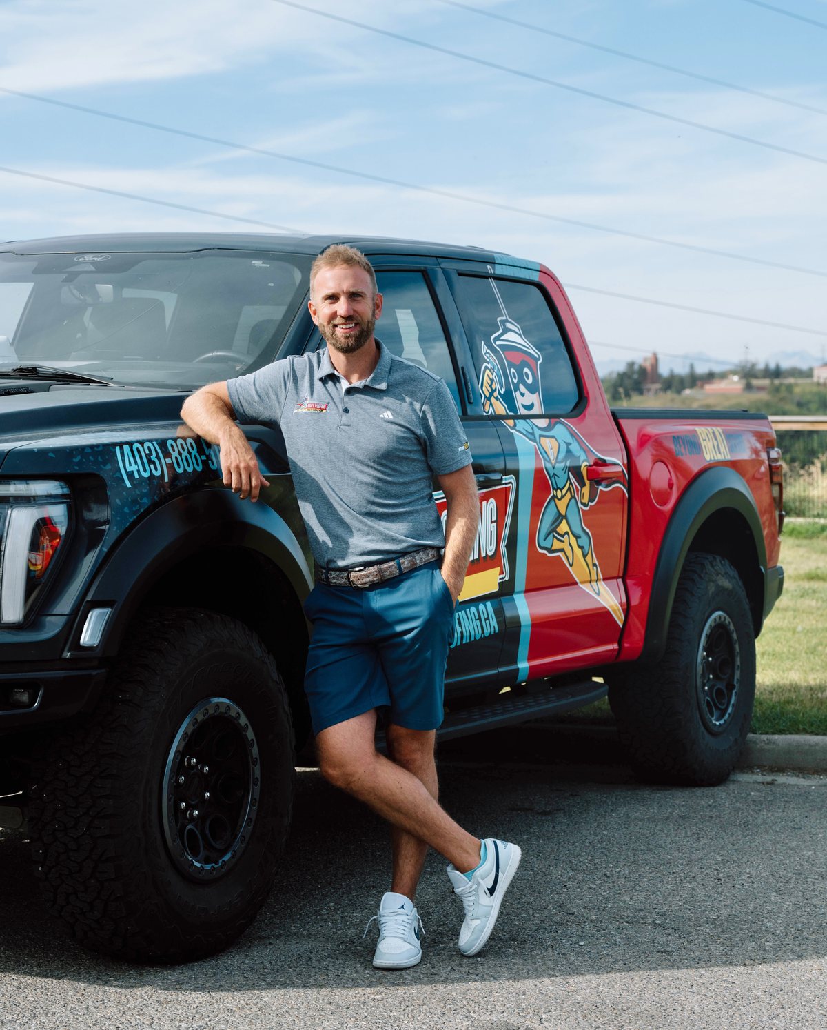 Jordan Swagerty, owner of Calgary Roofing and Restoration